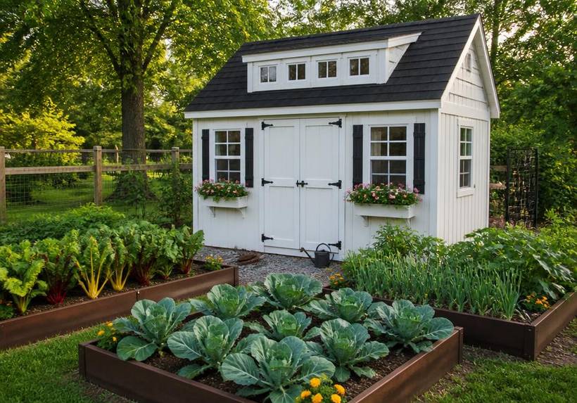 Garden Shed Construction in Central Arkansas